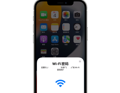 钦州苹果15维修店分享iPhone15如何共享Wi-Fi密码 