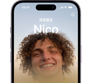 钦州苹果15服务站分享iPhone15实时语音留言开启方法 