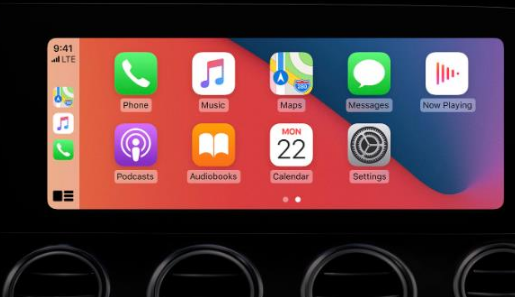 钦州apple维修网点分享如何将iPhone连接到CarPlay 