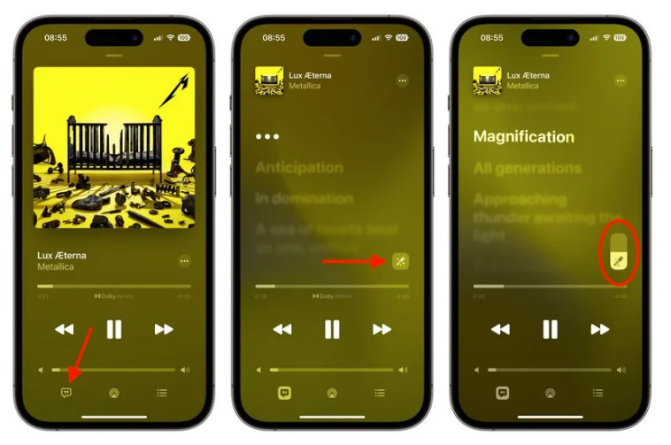 钦州苹果服务网点分享iOS 16.2 全新功能：在 iPhone 或 iPad 上使用 Apple Music 唱歌 